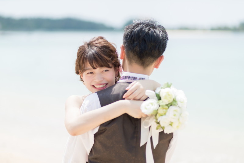 お気に入りのホワイト・グリーンブーケ！