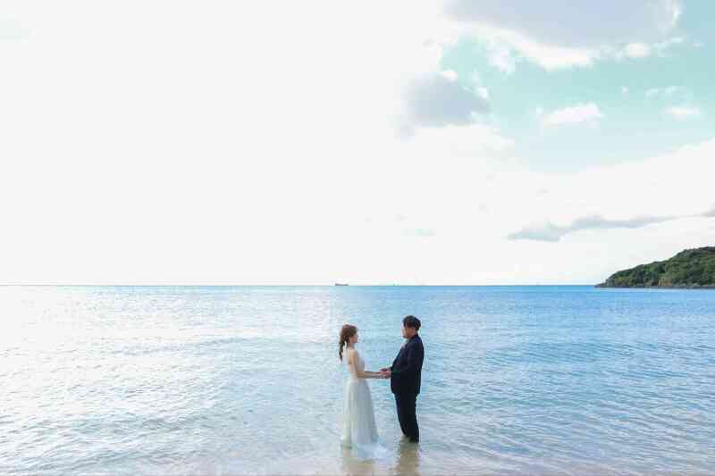 ビーチで大充実フォト