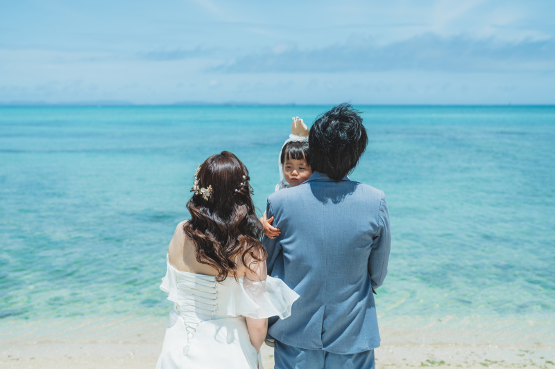 お子様との撮影!家族撮影も受け付けております!