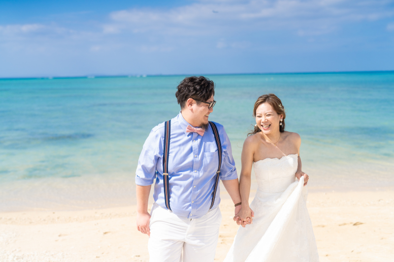 笑顔いっぱいのフォトウエディング