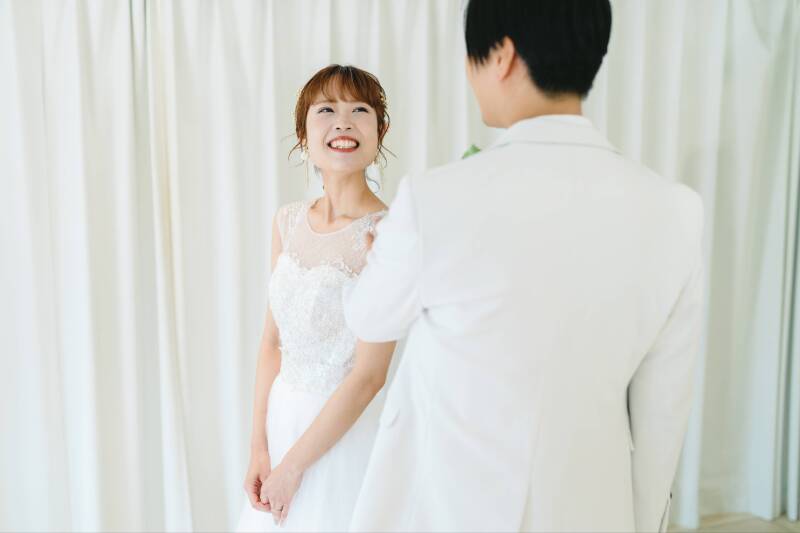 お互いの姿に