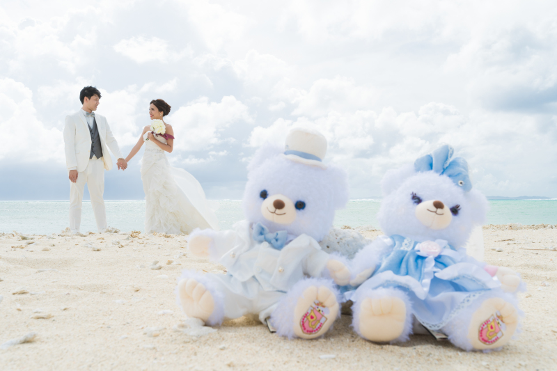 可愛いぬいぐるみと一緒に♡