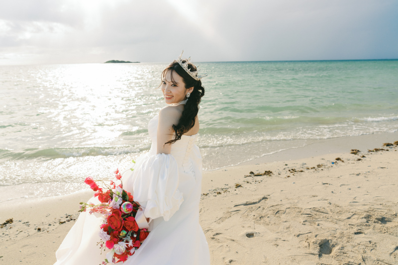 ご新婦様のソロショットは欠かせない一枚です！