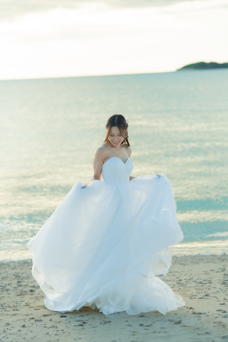 ご新婦様のソロショット。美しい瞬間を逃さず撮影！