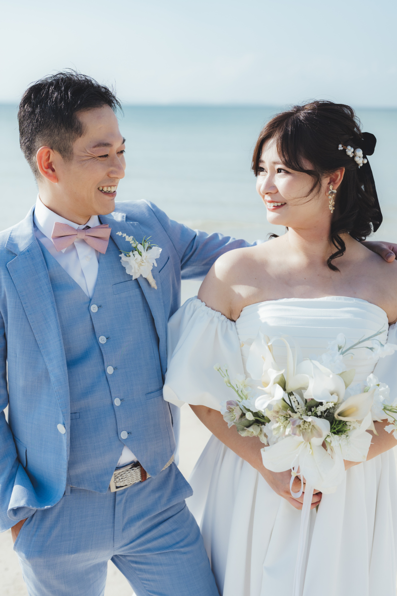 お互いの顔を見ていると少し緊張がほぐれますね♪