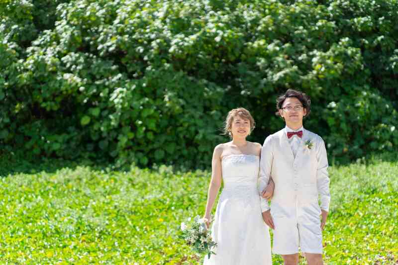 自然を感じながら