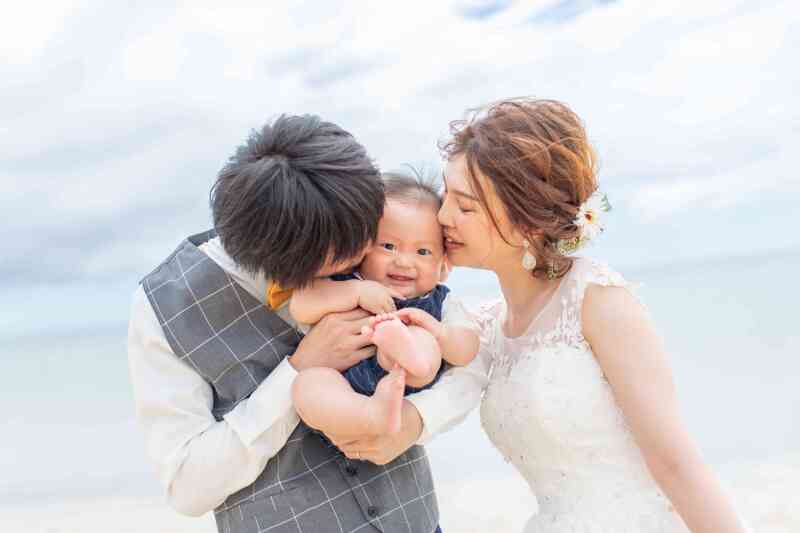 家族ショットも実現・・