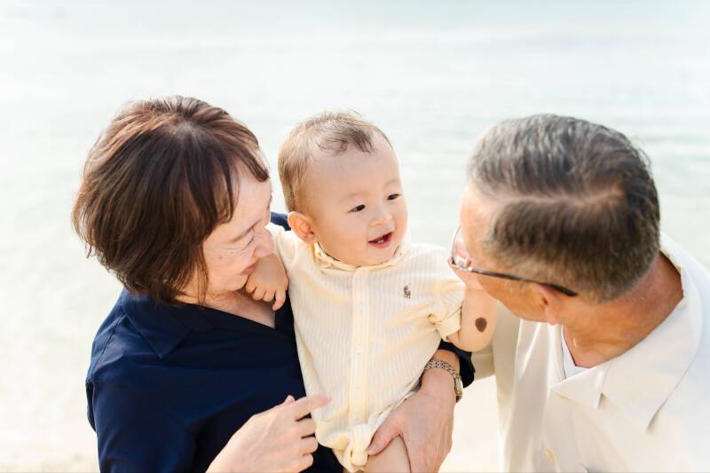 おじいちゃん、おばあちゃんと