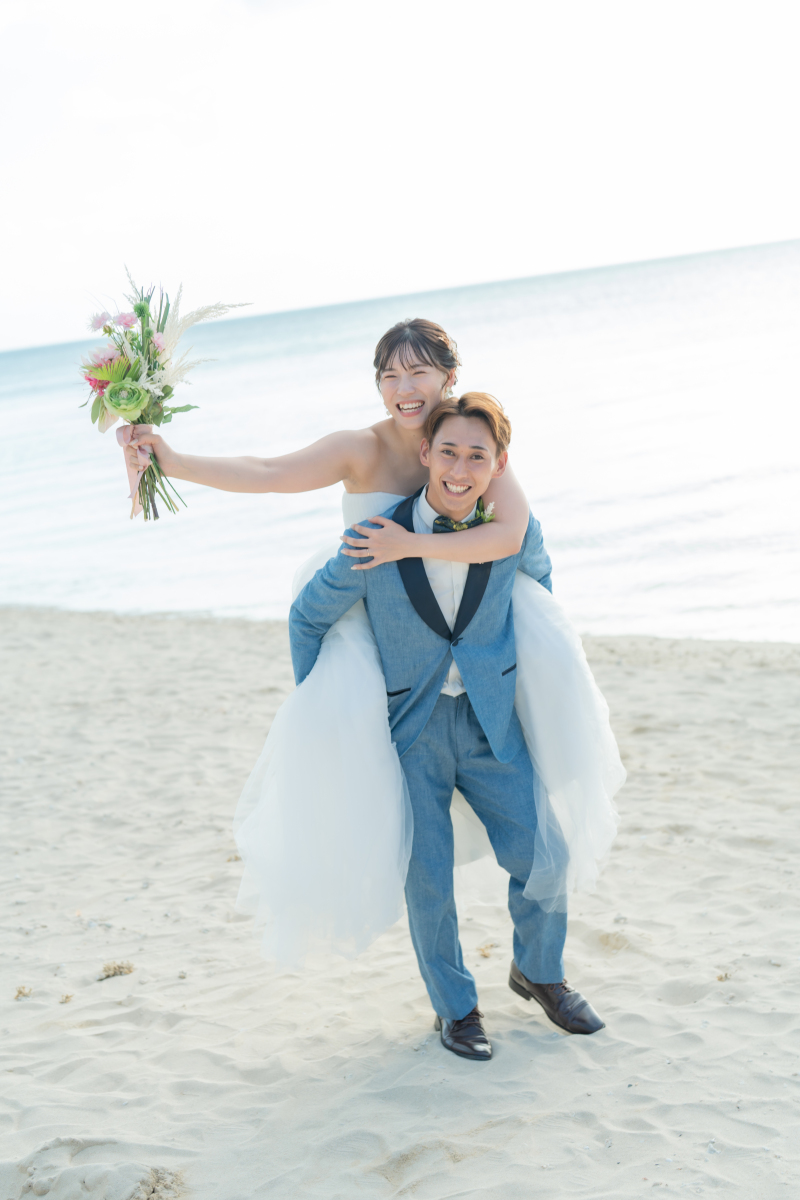 おんぶではっちゃけて！