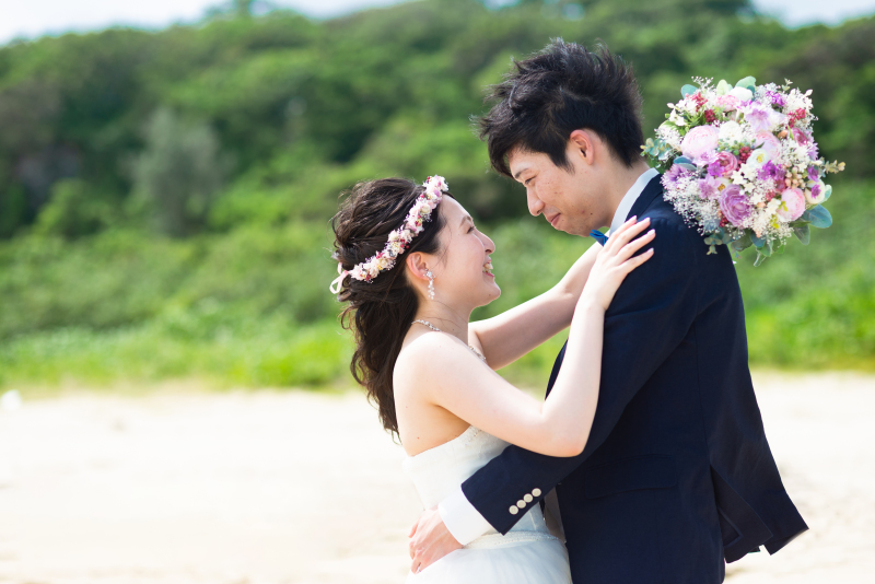 ピンクのブーケ