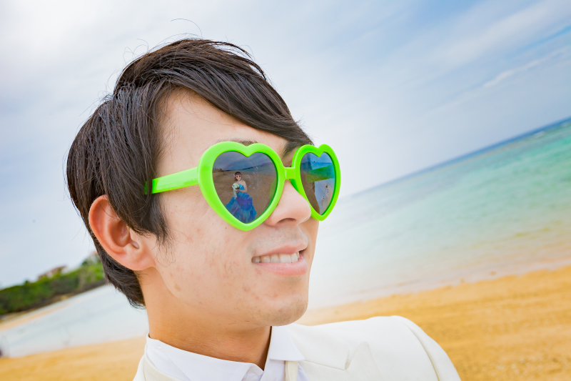 目線の先には…