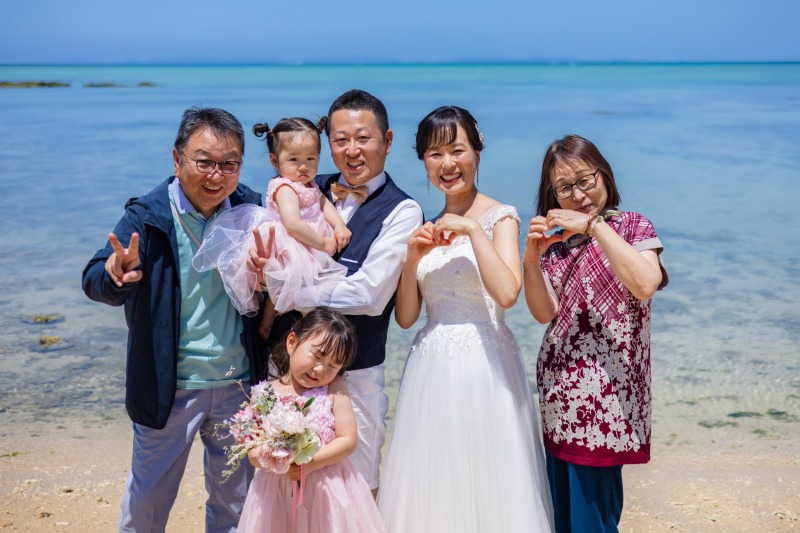 with家族撮影も！