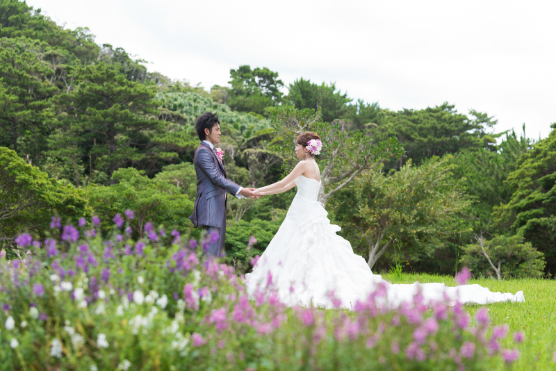 大自然に囲まれて