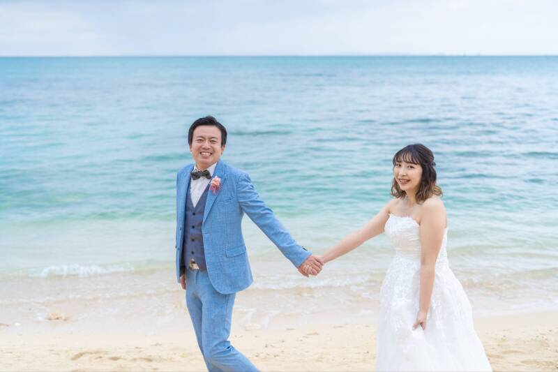 笑顔で撮影スタート！