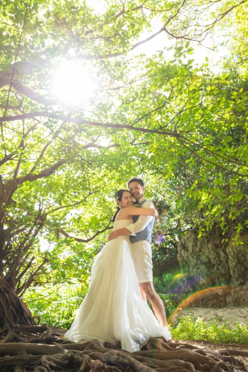 太陽がふたりを