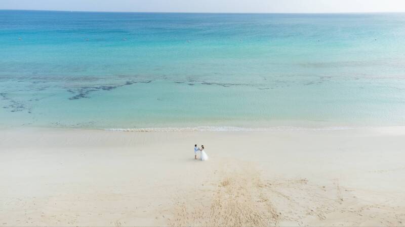 ドローンショット