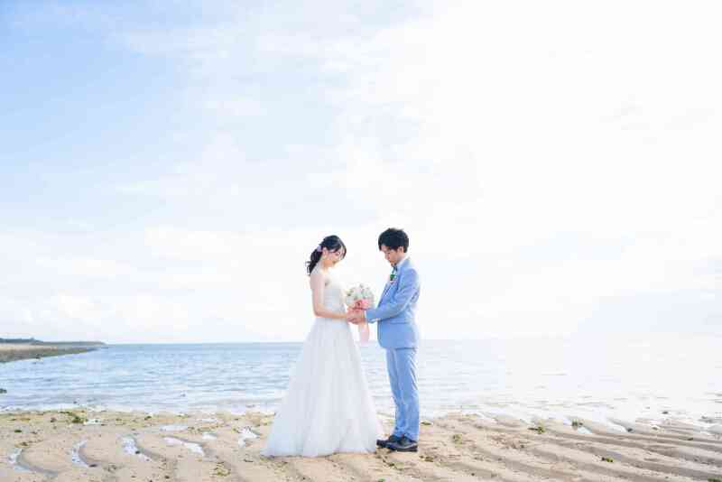 青空の下で・・