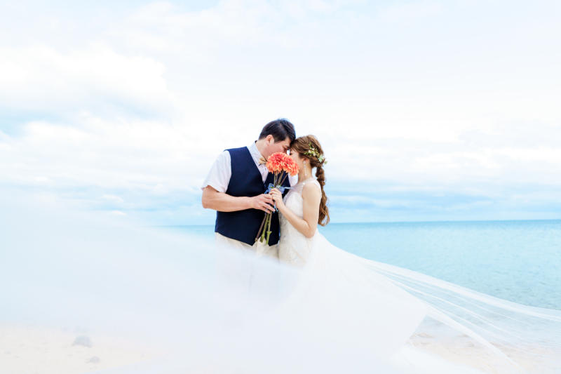 ベールを使って