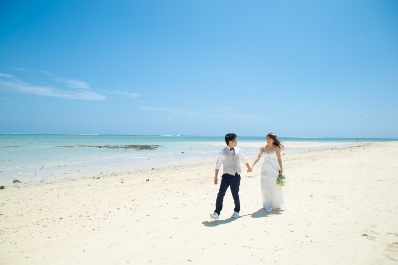 ビーチへ移動！