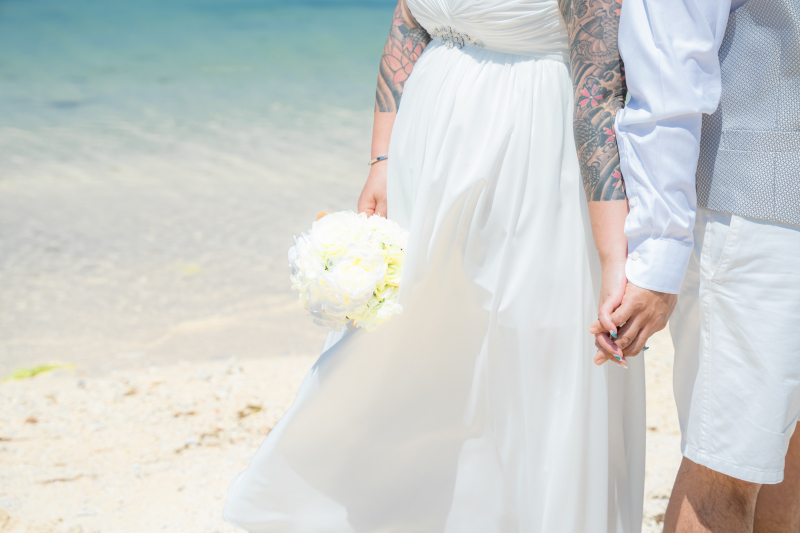 ビーチ撮影をたっぷり楽しんで