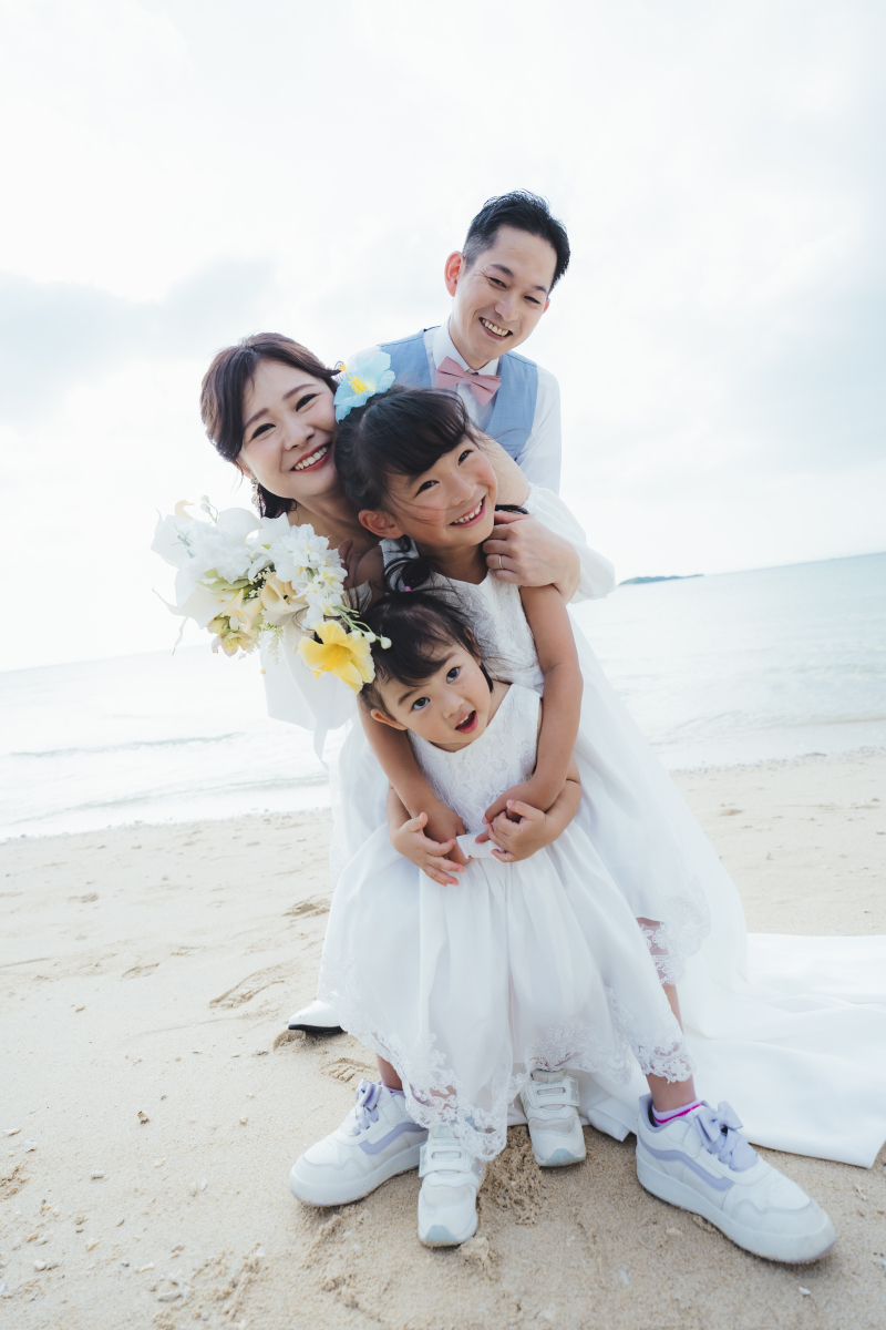 背の順に並んでいただき、ハグショットが可愛い^^