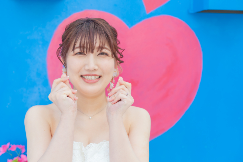 新婦様のハート♡