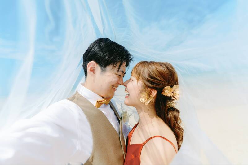 カラードレスと共に