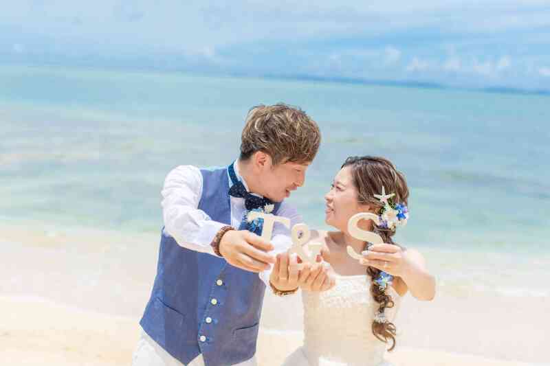 イニシャルブーケと