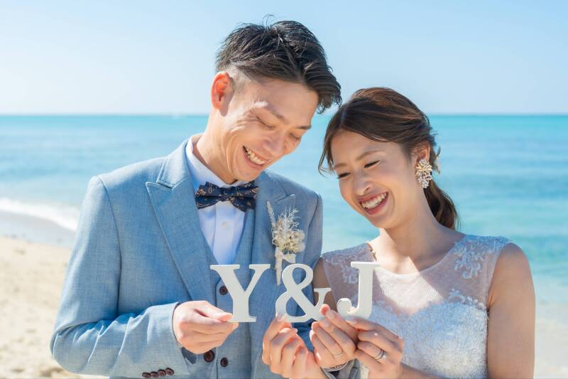 終始笑顔なおふたり