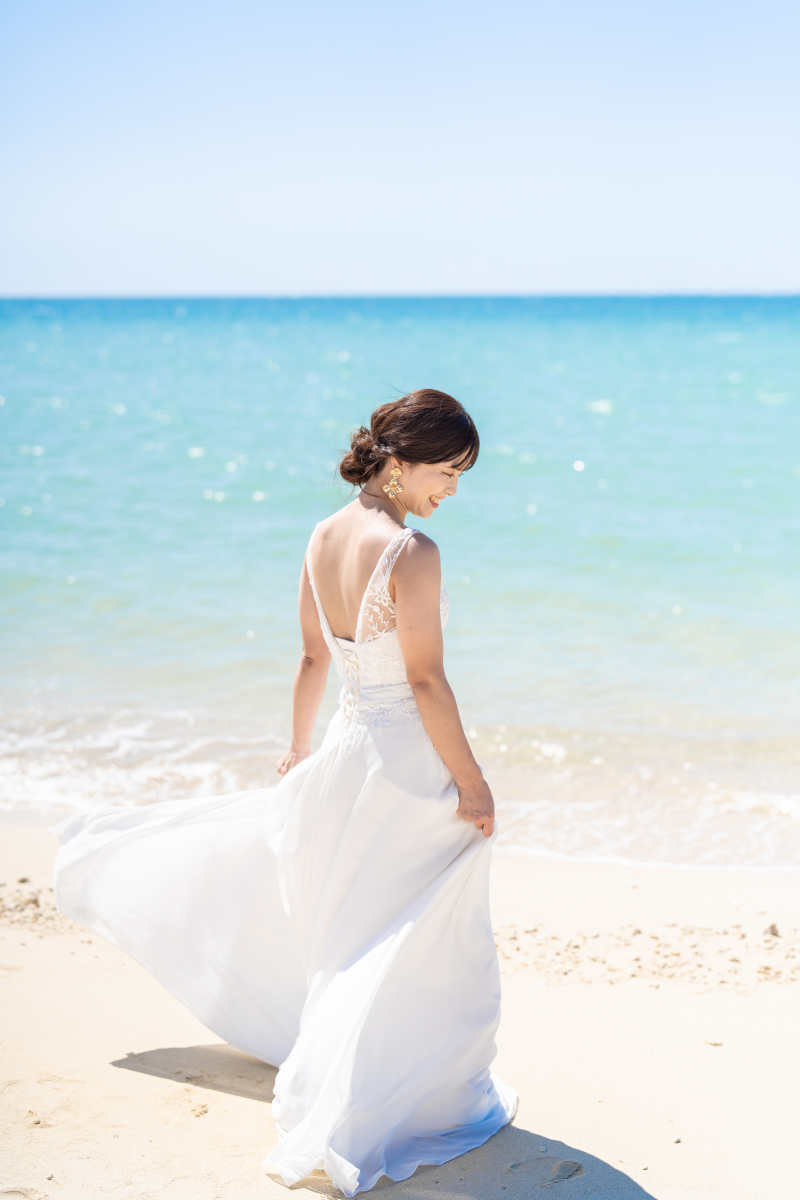 美しく輝くご新婦様