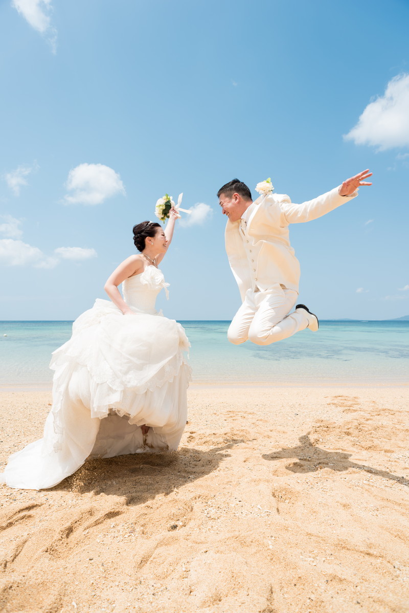 ジャンプショットでさらに撮影は盛り上がります！