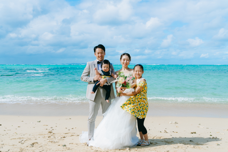 【ベビーシッター付き｜ビーチ＋with家族撮影130カット】家族の思い出の1枚に