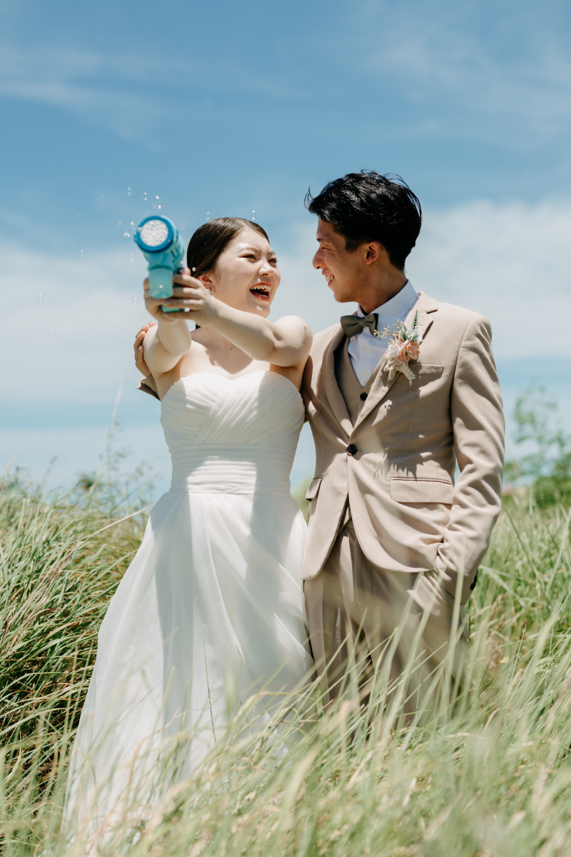 シャボン玉で！楽しく！