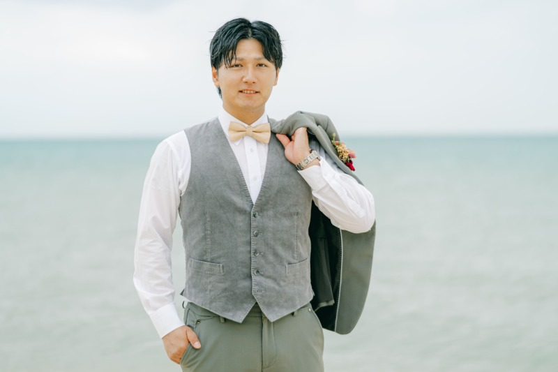 ジャケットを脱いだりして変わり映えを楽しもう！