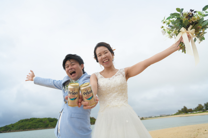沖縄ならではのウエディングを♪