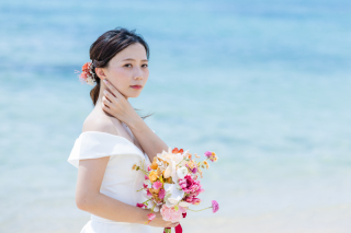 capryフォトウェディング沖縄（キャプリィフォトウェディング沖縄）_《エターナルムービー》1ロケ・ドローンムービー付