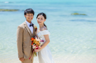 capryフォトウェディング沖縄（キャプリィフォトウェディング沖縄）_《エターナルムービー》1ロケ・ドローンムービー付