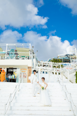 capryフォトウェディング沖縄（キャプリィフォトウェディング沖縄）_おすすめスポット②【瀬長島ウミカジテラス】