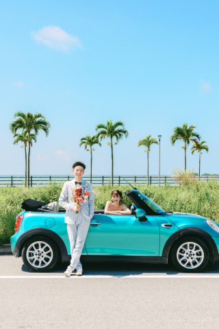 capryフォトウェディング沖縄（キャプリィフォトウェディング沖縄）_おすすめスポット①【ヤシの木ロード】