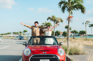 capryフォトウェディング沖縄（キャプリィフォトウェディング沖縄）_車と一緒に撮影！~with Car~