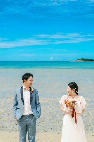 capryフォトウェディング沖縄（キャプリィフォトウェディング沖縄）_ビーチフォト ~Beach~