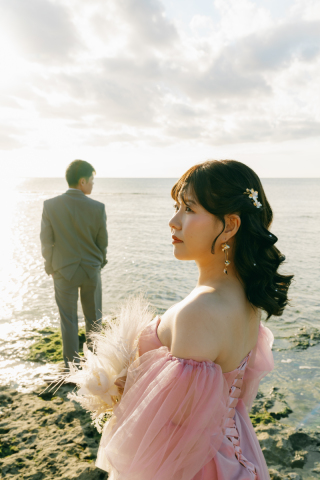 capryフォトウェディング沖縄（キャプリィフォトウェディング沖縄）_カラードレスで♪ ~Color Dress~