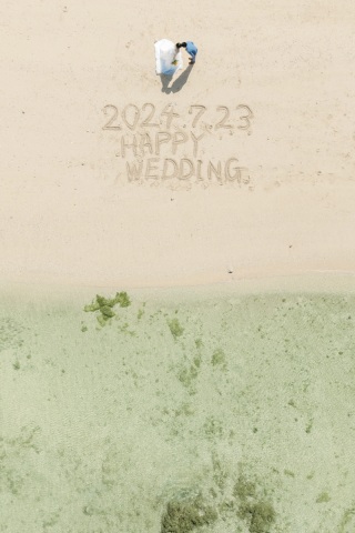 capryフォトウェディング沖縄（キャプリィフォトウェディング沖縄）_ドローンフォト ~Drone~