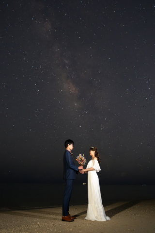 capryフォトウェディング沖縄（キャプリィフォトウェディング沖縄）_星空＆ナイトフォト ~Night Photo~