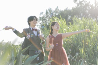 capryフォトウェディング沖縄（キャプリィフォトウェディング沖縄）_カラードレスで♪ ~Color Dress~