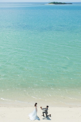 capryフォトウェディング沖縄（キャプリィフォトウェディング沖縄）_ドローンフォト ~Drone~