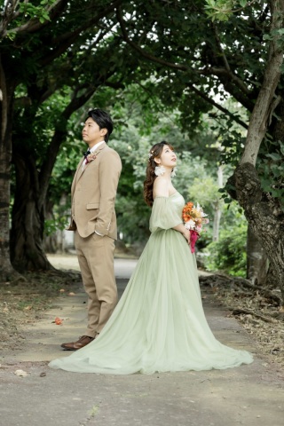 capryフォトウェディング沖縄（キャプリィフォトウェディング沖縄）_カラードレスで♪ ~Color Dress~