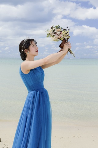 capryフォトウェディング沖縄（キャプリィフォトウェディング沖縄）_カラードレスで♪ ~Color Dress~