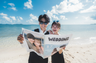 ◇◆ビーチフォト◆◇ おふたりの大切なフォトウェディングを最幸の時間に！女性のフォトグラファーだからこその視点で「可愛い・映える」を叶えます。撮影を楽しんでいる様子が一枚で伝わる写真を心がけています。