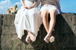 ◉前撮りパックプラン【ビーチ＋選べる1か所コミコミ120カット】結婚式に使えるダイジェストムービー＆ウェルカムボード付き♬